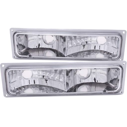 Picture of ANZO 1988 - 1998 Chevrolet C1500 Euro Parking Lights Chrome