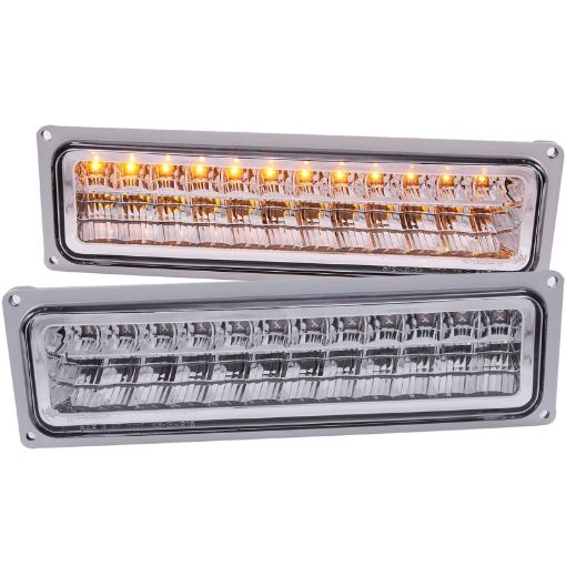 Picture of ANZO 1988 - 1998 Chevrolet C1500 LED Parking Lights Chrome