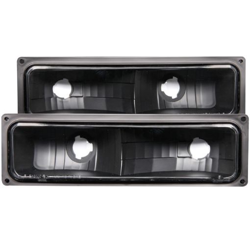 Picture of ANZO 1988 - 1998 Chevrolet C1500 Euro Parking Lights Black