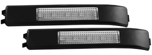 Picture of ANZO LED Mirror Lights 2009 - 2014 Ford F - 150 LED Mirror Lights Clear w Amber LED