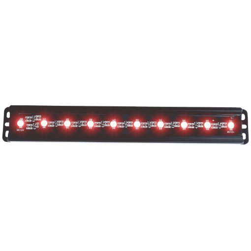 Picture of ANZO Universal 12in Slimline LED Light Bar (Red)