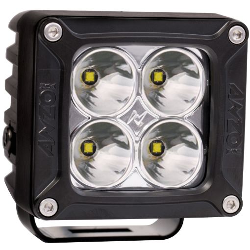 Picture of ANZO 3inx 3in High Power LED Off Road Spot Light w Harness