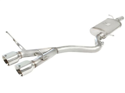 Picture of aFe MACHForce XP 2 - 12in SS - 304 Cat - Back Exhausts w Polished Dual Tips 2008 VW Golf R32 V6 - 3.2L MKV