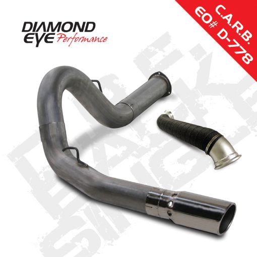 Picture of Diamond Eye KIT 5in DPF - BACK SGL w TDP SS 07.5 - 10 ChevyGMC 6.6L Duramax 25003500