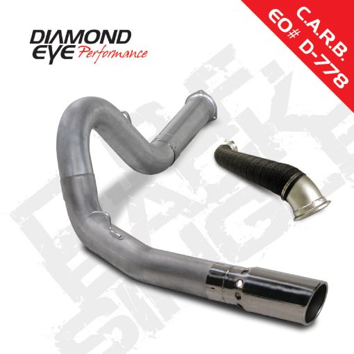 Picture of Diamond Eye KIT 5in DPF - BACK SGL w TDP AL 07.5 - 10 ChevyGMC 6.6L Duramax 25003500