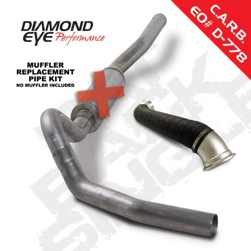 Picture of Diamond Eye KIT 4in CB MRP SGL w TDP SS 06 - 07 ChevyGMC 6.6L Duramax 25003500