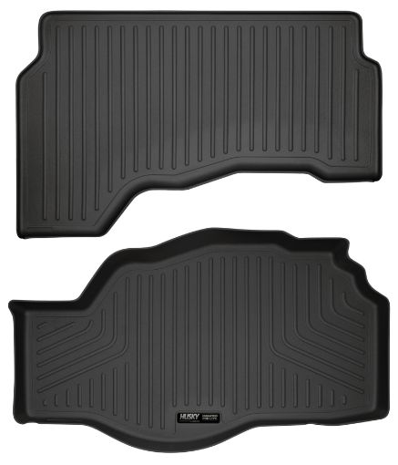 Picture of Husky Liners 2013 - 2016 Ford Fusion S Hybrid SE Hybrid WeatherBeater Black Trunk Liner