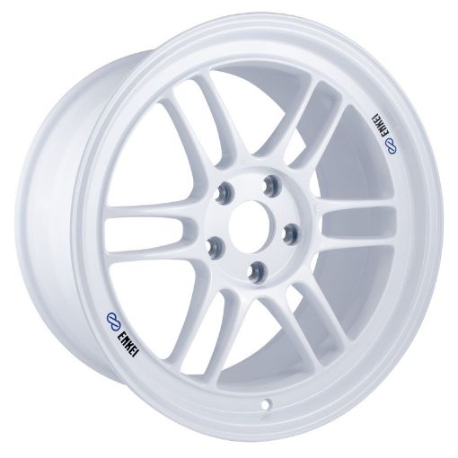 Picture of Enkei RPF1 18x9.5 5x114.3 38mm Offset 73mm Center Bore Vanquish White Wheel (Special Order MOQ 40)