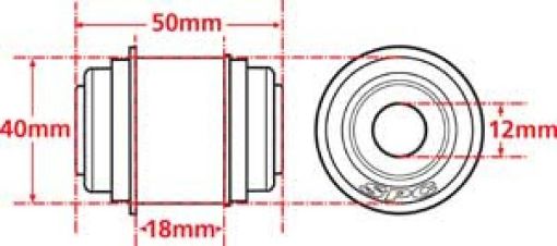 Picture of SPC Performance X Axis Sealed Flex Joint for Mustang Cobra