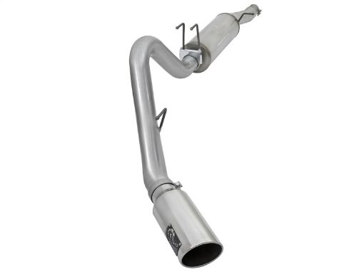 Picture of aFe MACHForce XP 2017 Ford SuperDuty F - 250F - 350 V8 6.2L CCLB Cat - Back SS 4in. Exhaust System