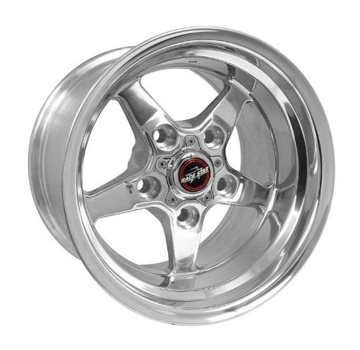 Picture of Race Star 92 Drag Star 17x10.5 5x5.5bc 6.5bs Direct Drill Dark Star Polished Wheel