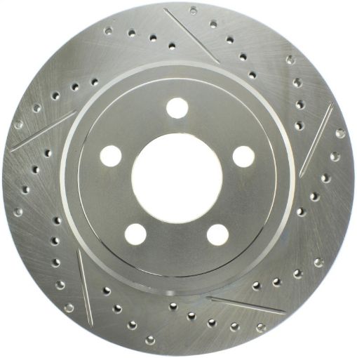 Picture of StopTech Select Sport 2011 - 2012 Dodge Challenger RT Drilled and Slotted Rear Left Brake Rotor