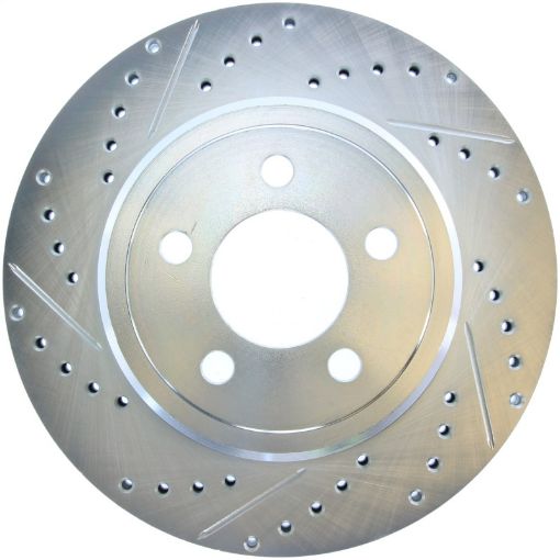 Picture of StopTech Select Sport 2011 - 2012 Dodge Challenger RT Drilled and Slotted Rear Right Brake Rotor