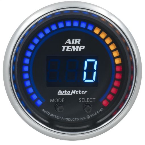 Picture of Autometer Cobalt 2 - 16in 0 - 300 Degree F Digital Air Temp Gauge