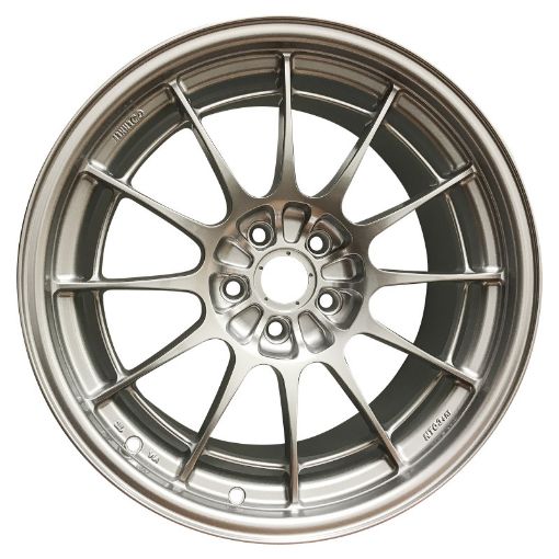 Picture of Enkei NT03M 18x9.5 5x108 40mm Offset 72.6mm Bore F1 Silver Wheel (MIN ORDER QTY 40)