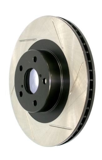 Picture of StopTech 11 - 16 Chevy Silverado Front Right Cryo Slotted Rotor