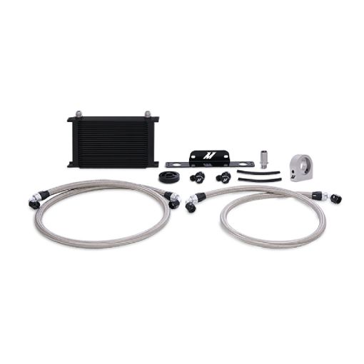 Picture of Mishimoto 10 - 15 Chevrolet Camaro SS Oil Cooler Kit (Non - Thermostatic) - Black