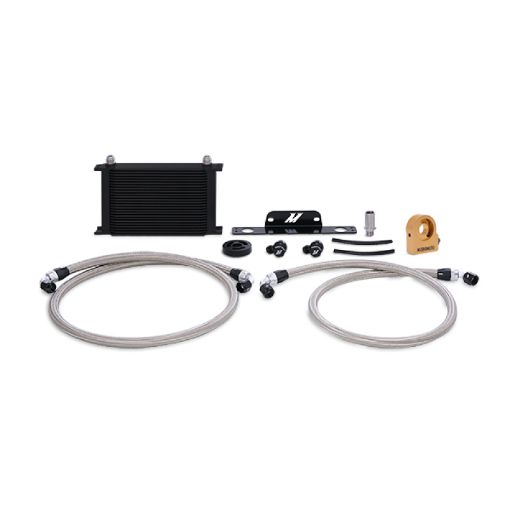 Picture of Mishimoto 10 - 15 Chevrolet Camaro SS Thermostatic Oil Cooler Kit - Black