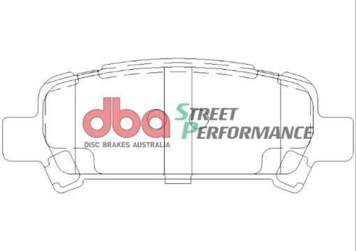 Picture of DBA 02 - 03 Subaru WRX SP500 Rear Brake Pads