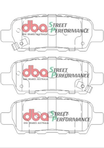 Picture of DBA 07 - 13 Nissan Sentra SP500 Rear Brake Pads