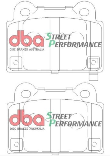 Picture of DBA 08 - 14 Mitsubishi EVO SP500 Rear Brake Pads