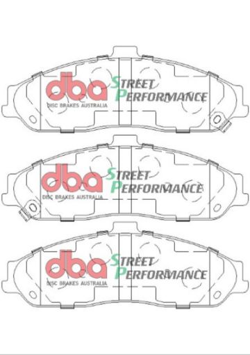 Picture of DBA 97 - 06 Corvette (Incl C5 Z06) SP500 Front Brake Pads