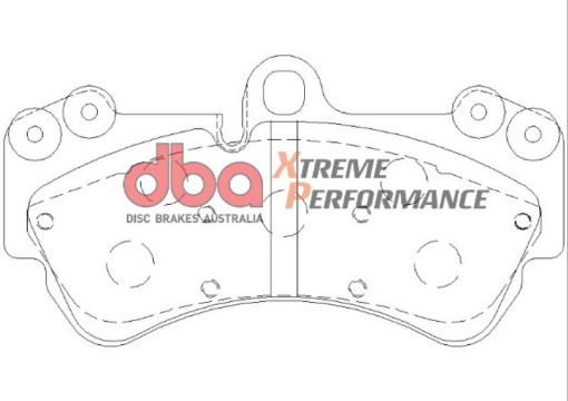 Picture of DBA 03 - 08 Porsche Cayenne S XP650 Front Brake Pads