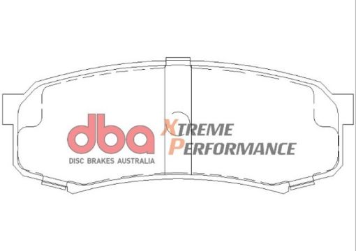 Picture of DBA 03 - 09 Toyota 4Runner XP650 Rear Brake Pads