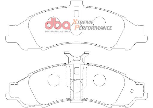 Picture of DBA 04 Pontiac GTO XP650 Front Brake Pads