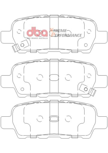 Picture of DBA 07 - 13 Nissan Sentra XP650 Rear Brake Pads