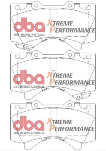 Picture of DBA 2015 Toyota Tundra XP650 Front Brake Pads