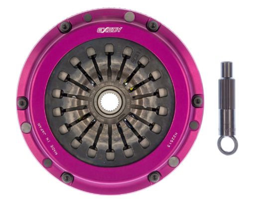 Picture of Exedy 2000 - 2009 Honda S2000 L4 Hyper Single Carbon - D Clutch Sprung Center Disc Pull Type Cover