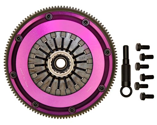 Picture of Exedy 1993 - 1994 Nissan Skyline GTR L6 Hyper Twin Carbon - D Clutch Sprung Disc Pull Type