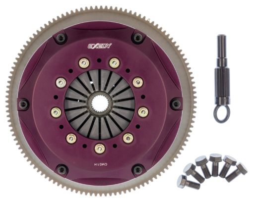 Picture of Exedy 1989 - 1998 Nissan 240SX L4 Hyper Triple Cerametallic Clutch Rigid Disc Push Type Cover