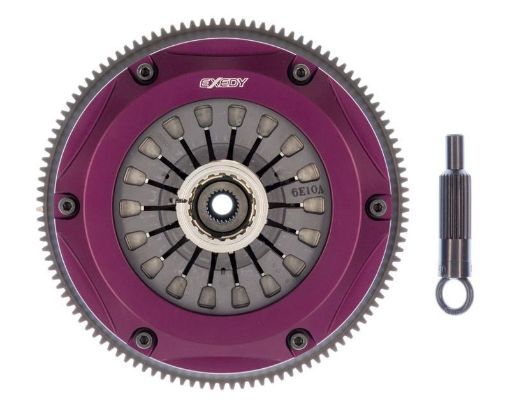 Picture of Exedy 1996 - 1996 Mitsubishi Lancer Evolution IV L4 Hyper Twin Cerametallic Clutch Sprung Center Disc