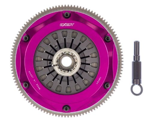 Picture of Exedy 2008 - 2015 Mitsubishi Lancer Evolution GSR L4 Hyper Triple Cerametallic Clutch Rigid Disc