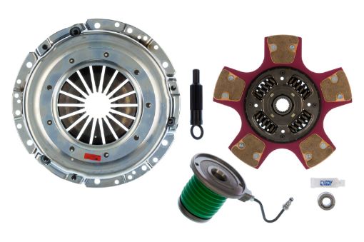 Picture of Exedy 2011 - 2016 Ford Mustang V8 Stage 2 Cerametallic Clutch Paddle Style Disc wHydraulic SC