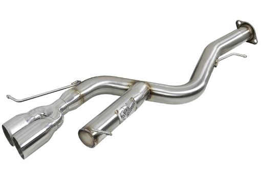 Picture of aFe MACHForce XP 08 - 13 BMW 135i L6 - 2.0L N54N55 3in. 304 SS Axle - Back Exhaust wPolished Tips