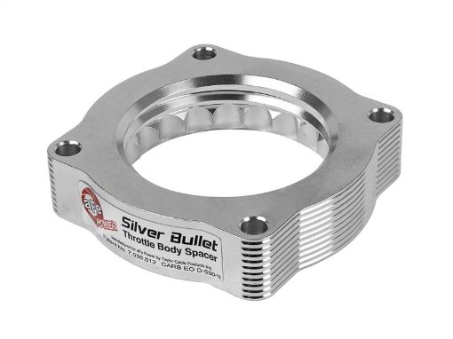 Picture of aFe Silver Bullet Throttle Body Spacer N62 Only BMW (E53) 04 - 09 5series (E60) 04 - 09 6series (E6364)