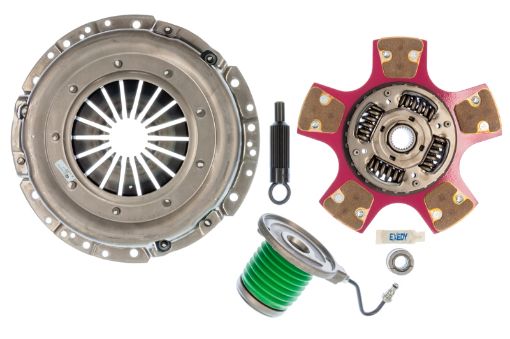 Picture of Exedy 2005 - 2010 Ford Mustang V8 Stage 2 Cerametallic Clutch Paddle Style Disc wHydraulic SC