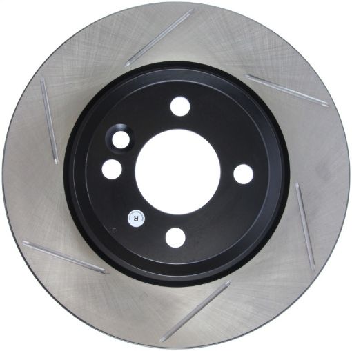 Picture of StopTech Power Slot 02 - 06 Mini CooperMini Cooper S Front Right SportStop Slotted Rotor