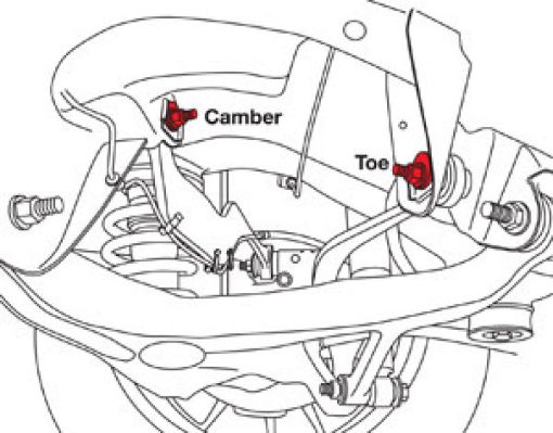 Picture of SPC Performance GM SUV (Incl. 08 Acadia08 Traverse) Rear Cam Bolt (Pair)