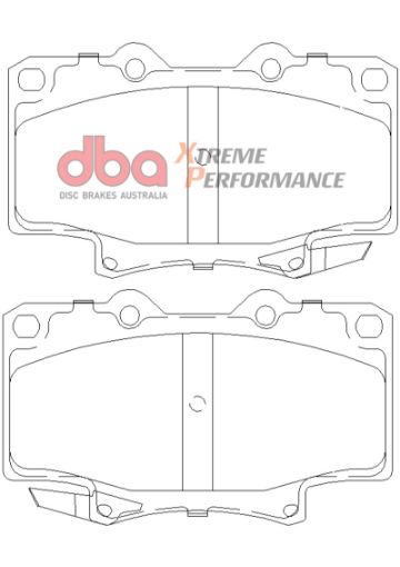 Picture of DBA 91 - 96 Toyota Land Cruiser XP650 Front Brake Pads