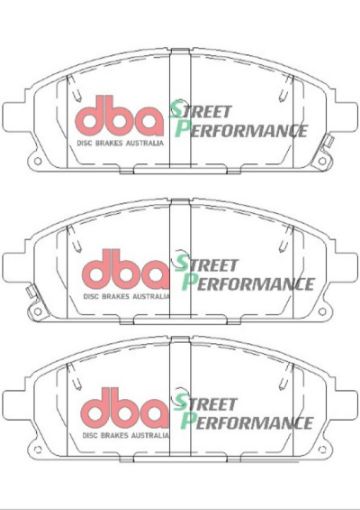 Picture of DBA 96 - 04 Nissan Pathfinder SP500 Front Brake Pads