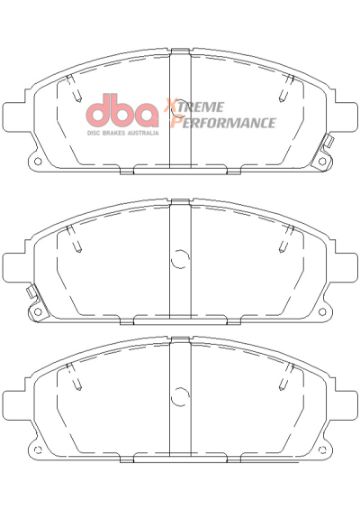 Picture of DBA 96 - 04 Nissan Pathfinder XP650 Front Brake Pads