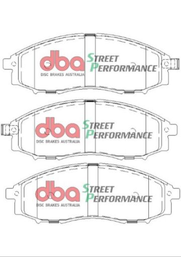 Picture of DBA 00 - 04 Nissan Xterra SP500 Front Brake Pads