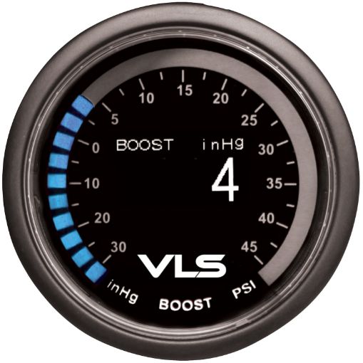 Picture of Revel VLS 52mm 30inHg - 45PSI Digital OLED Boost Gauge