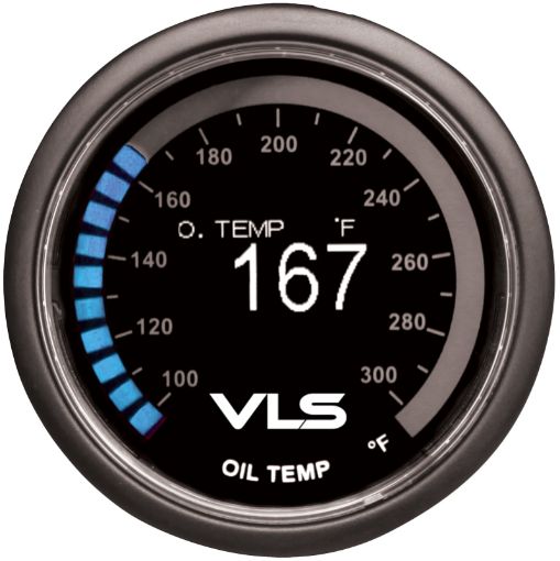 Picture of Revel VLS 52mm 100 - 300 Deg F Digital OLED Oil Temperature Gauge