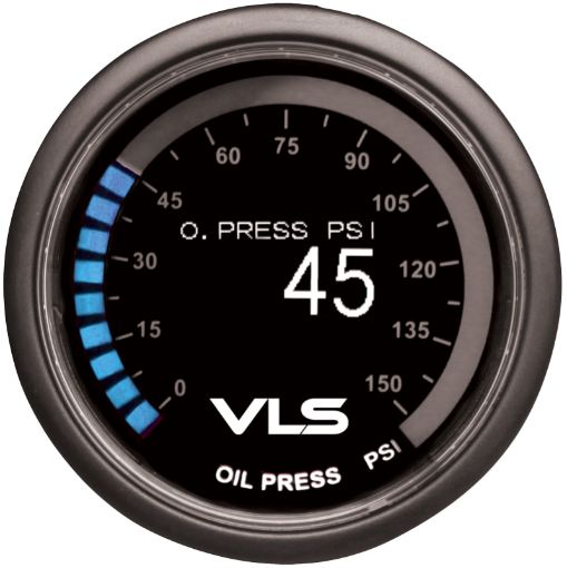 Picture of Revel VLS 52mm 0 - 150PSI Digital OLED Oil Pressure Gauge