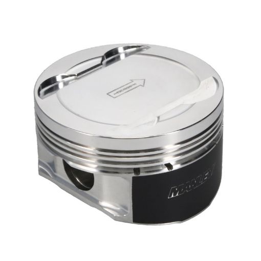 Picture of Manley Ford 3.7L Cyclone 3.770in Bore 1.239in Comp Height - 5.0cc Dish Piston Set